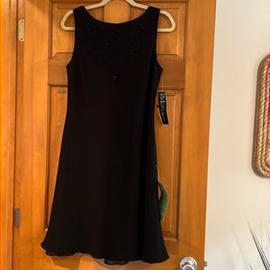 Black cocktail dress
